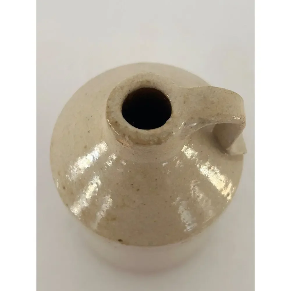 “Little Brown Jug” Miniature Stoneware Jug Eastern Clay Goods Co, Boston Ma.